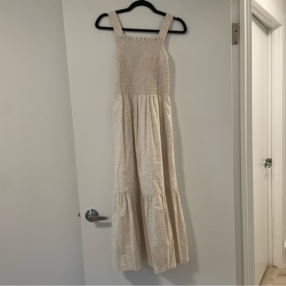Everlane Cream Maxi Dress